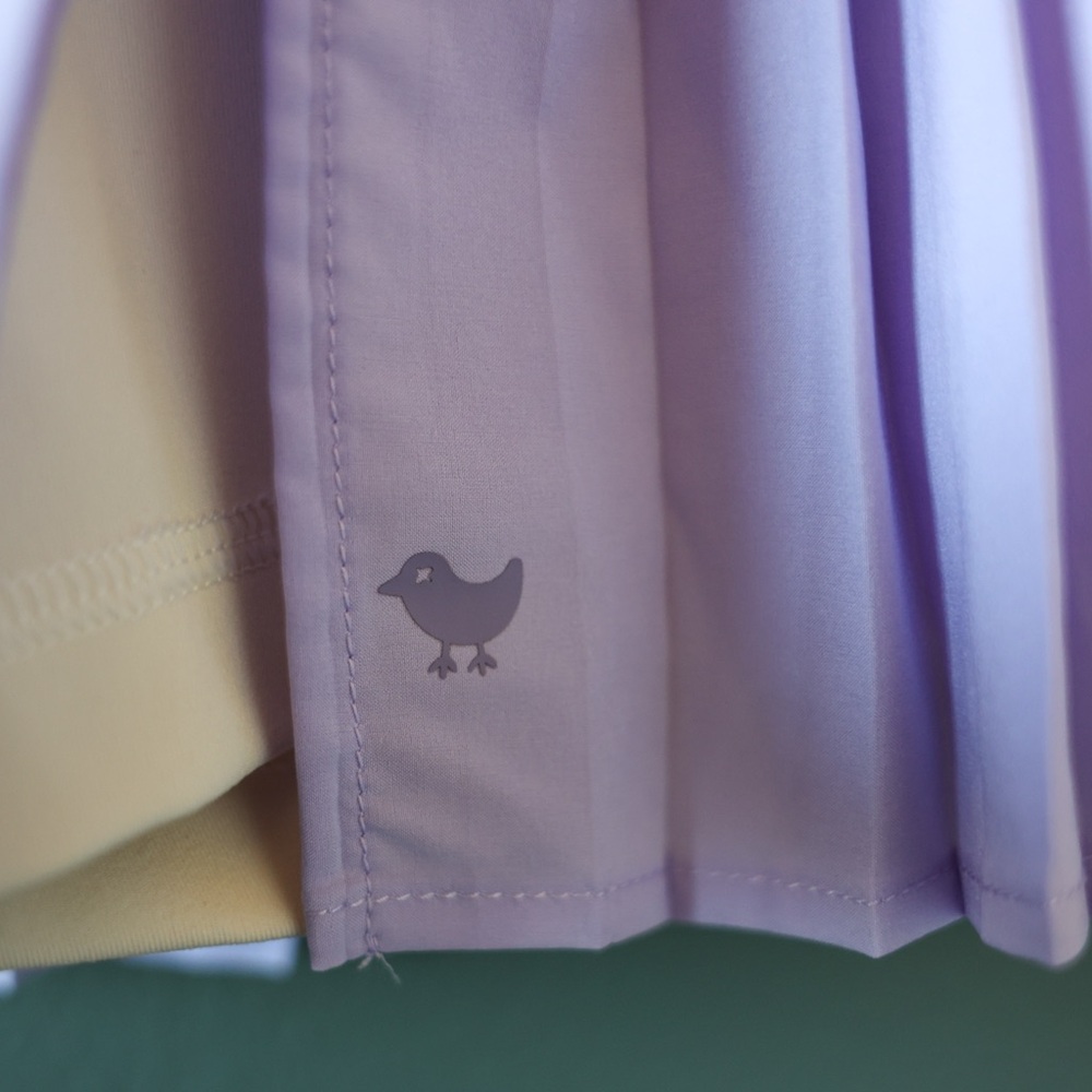 Bad Birdie Lilac Golf Skort - Picture 4 of 8